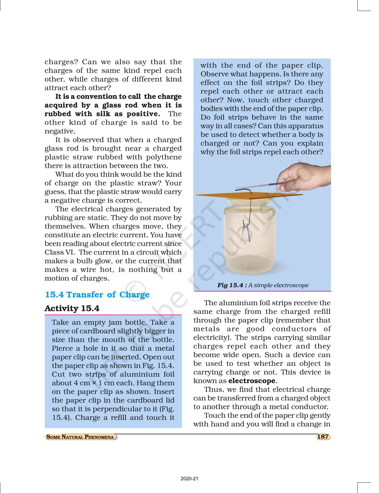 Some Natural Phenomena Ncert Book Of Class Science